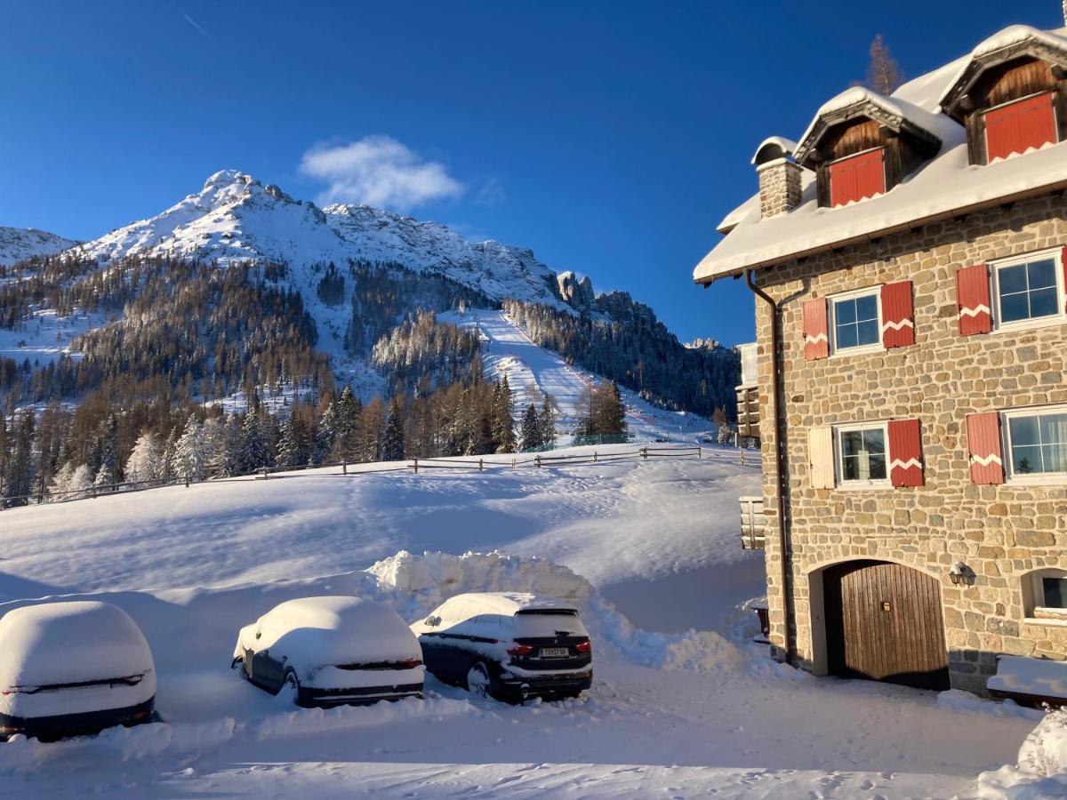 Renoviertes Apartment Mit Terrasse An Der Piste Mit Kostenlosen Wifi Carezza al Lago Exteriér fotografie