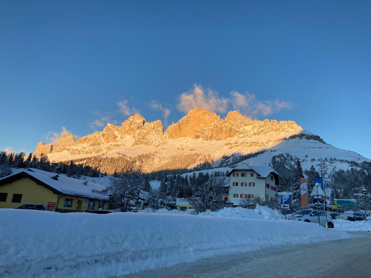 Renoviertes Apartment Mit Terrasse An Der Piste Mit Kostenlosen Wifi Carezza al Lago Exteriér fotografie