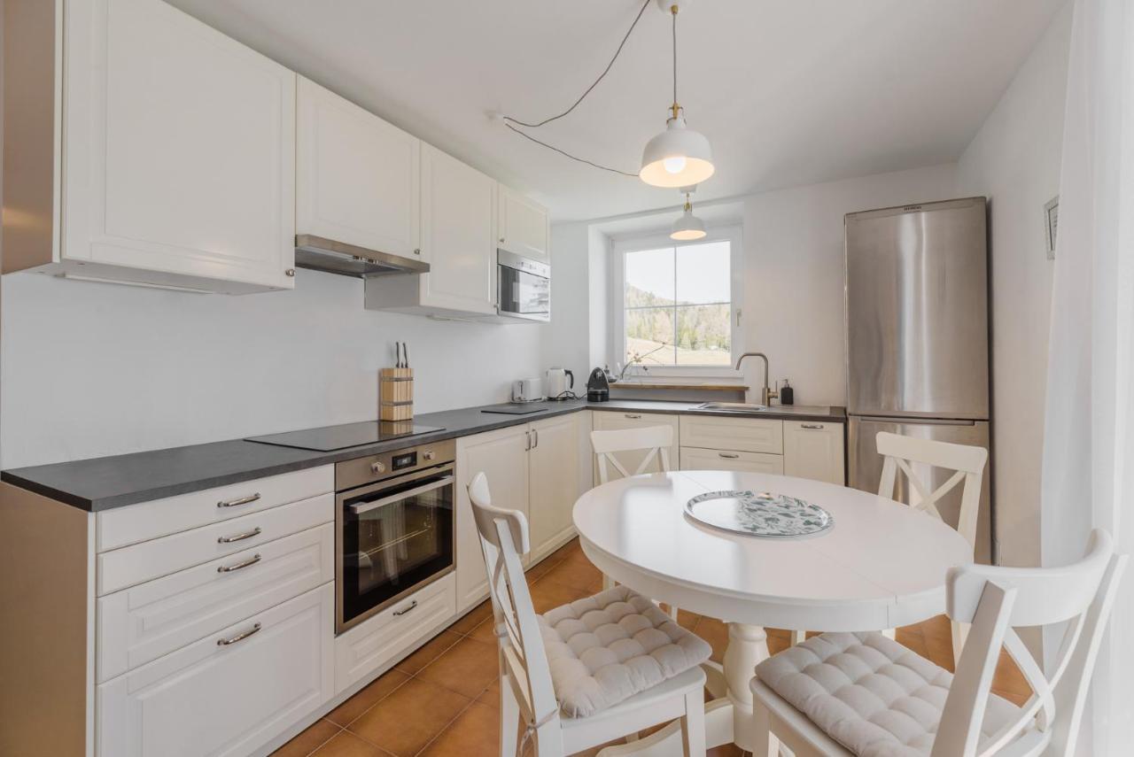 Renoviertes Apartment Mit Terrasse An Der Piste Mit Kostenlosen Wifi Carezza al Lago Exteriér fotografie